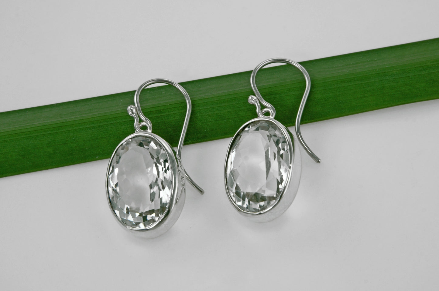 Bergkristall - örhänge