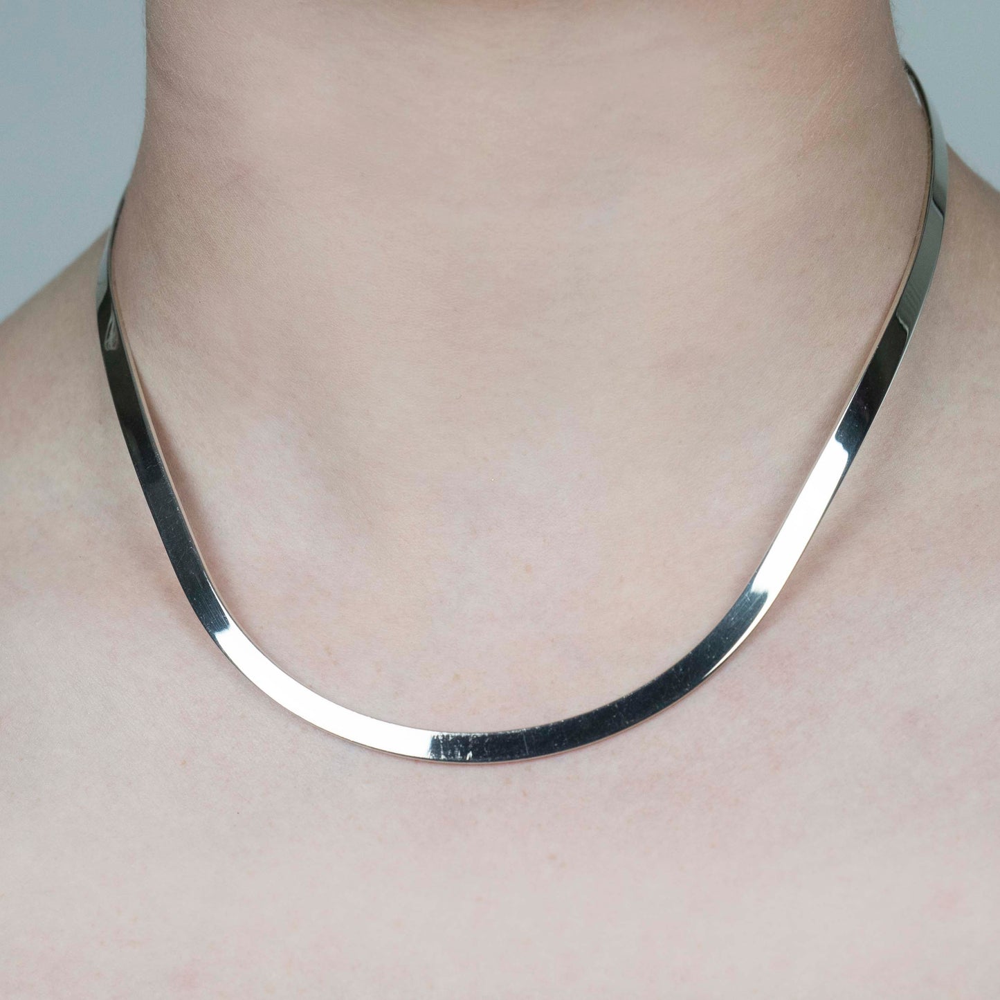 Halsring - oval slät