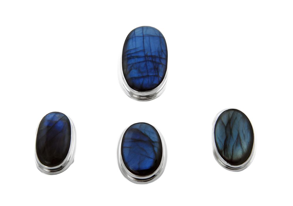 Labradorit - oval ring