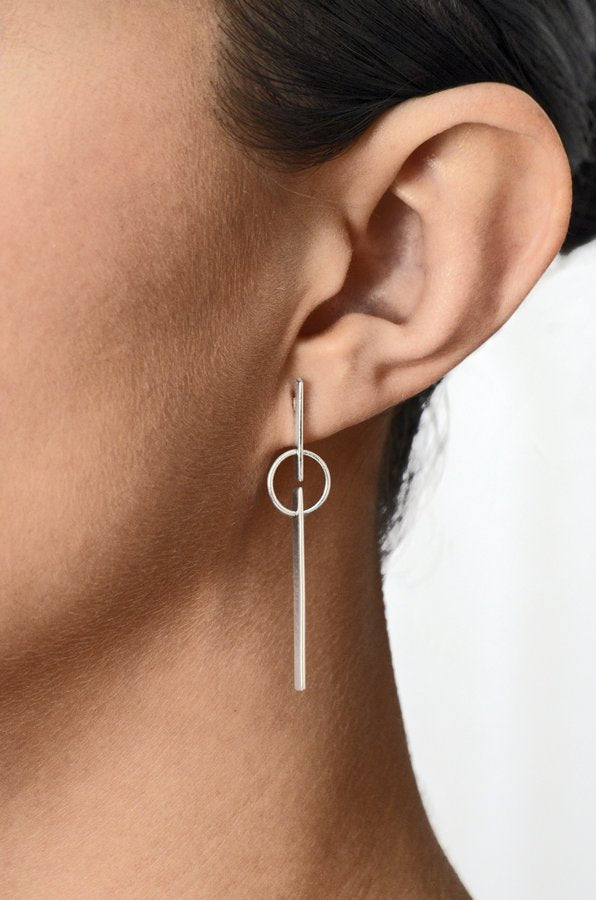 Stavcirkel - örhängen