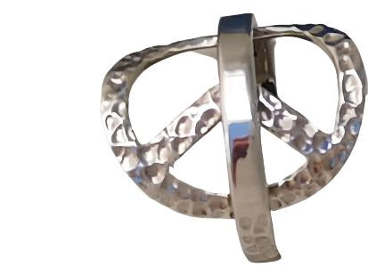 Peace - hamrad ring